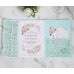 Thank You Card Holiday Greeting Card Laser Cut Iridescent Paper Invitation Card Personalized Custom